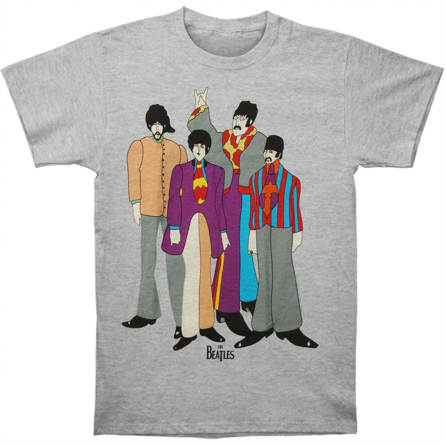 تي شيرت البيتلز الغواصة الفاخرة الراقية لكل من الرجال والنساء، قمة Y2k لصيف 2026