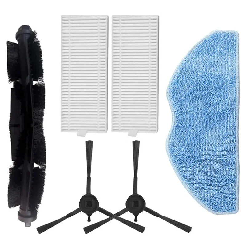 ABRG-For Tefal Rowenta X-PLORER Serie 75S RR8577WH جهاز آلي لتنظيف الأتربة فرشاة جانبية رئيسية فلتر Hepa ممسحة قماش ملحقات