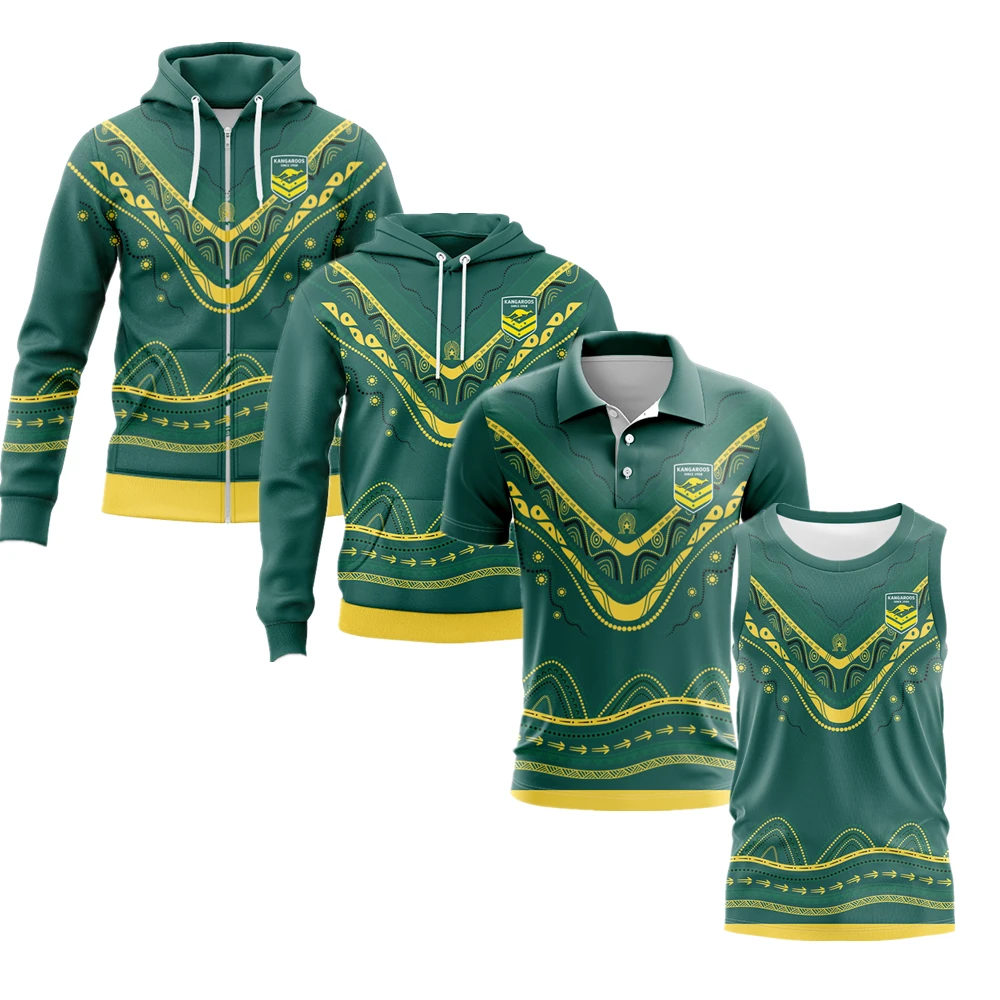 Wallabies kangar Hoodie jacket rugby jersey 2025 Australia rugby shirt Hoodies Training clothes vest shorts big size 5xl