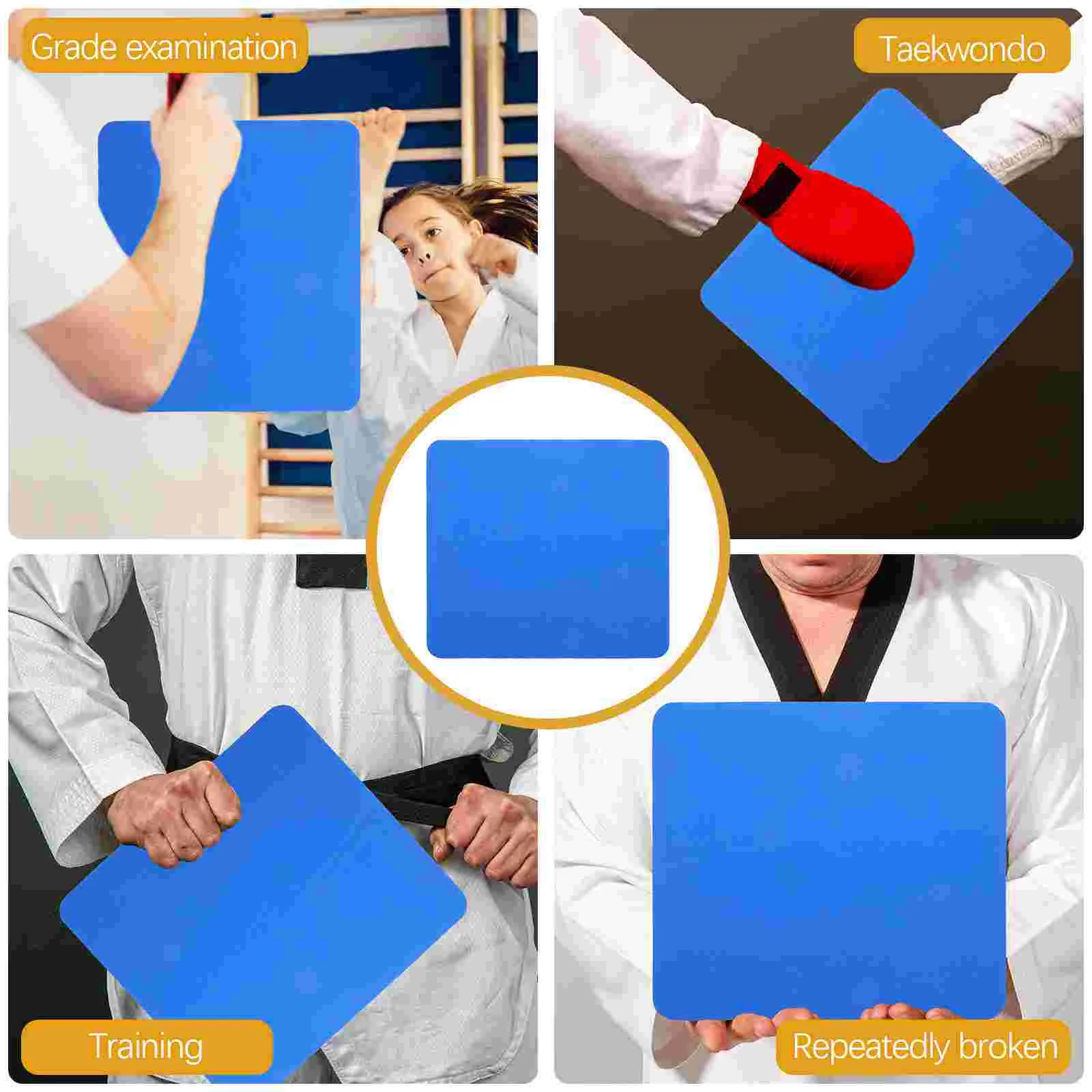 Taekwondo Breaking Board Portable Foam Karate Training Major Accessory Professional Punching Red