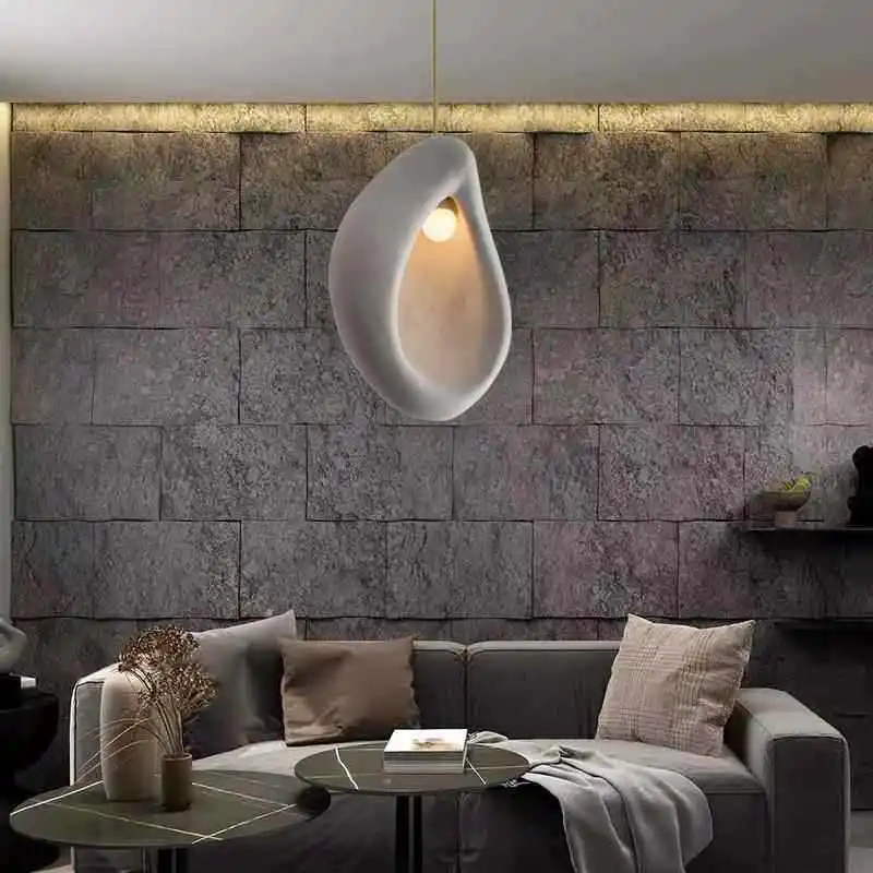 Sculpture Pendant Lamp Nordic Designer Minimalist for Dining Bar Home Simple Form Creative Lighting Modern Conversation 2026