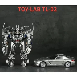 In Stock TOY-LAB Transformation TL-02 TL02 Silver Bullet Soundwave Small Scale Movie Series Action Figure Gifts Deformation Toys