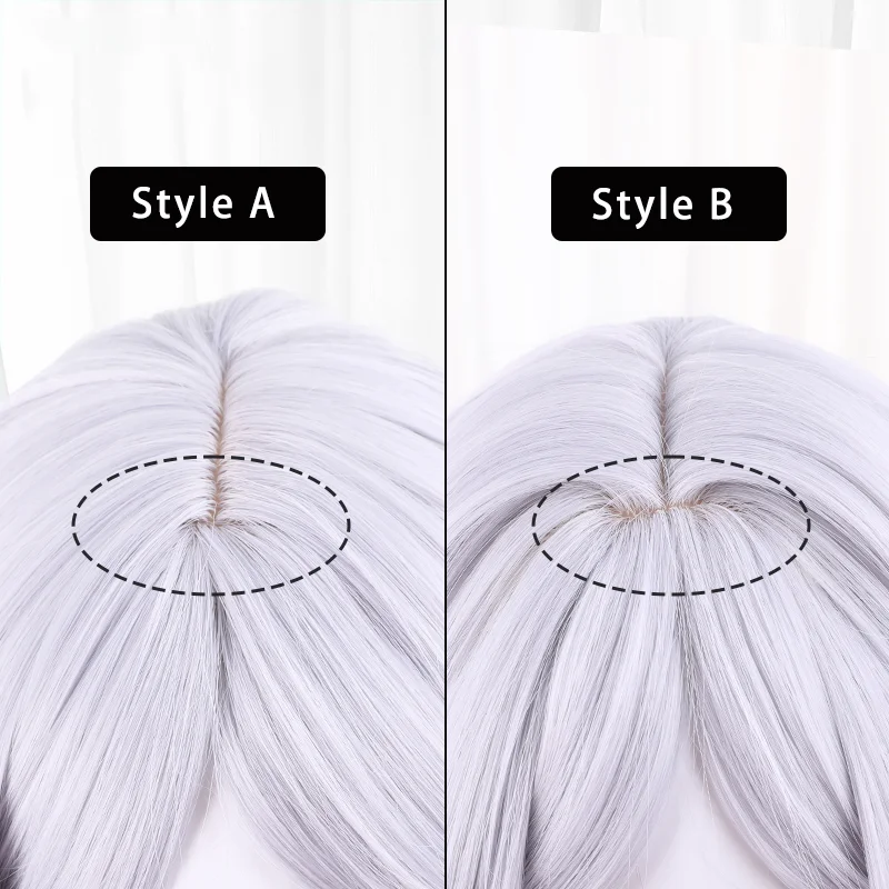 Anime Frieren Cosplay Long Silver Wig Furīren Cosplay Long Silver Hair For Hallowmas Party Adult Women Men