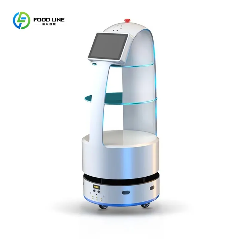 بيع المصنع المباشر روبوت التسليم التجاري الذكي الذكي للفنادق والمطاعم والممرضات الذين يخدمون نادلًا #1