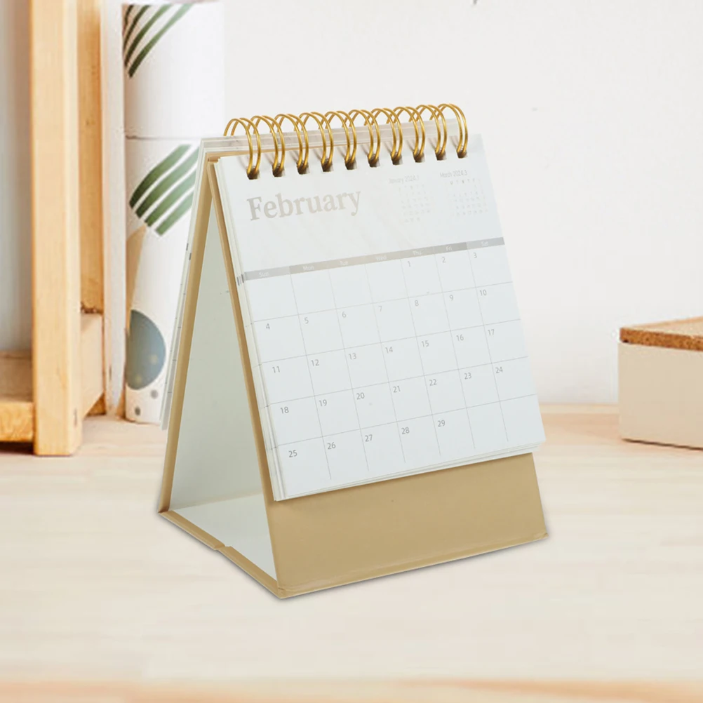 

Standing Desk Daily Use Tabletop Desk Home Furnishing Decor Office Monthly Calendar Calendar Calendars 2024