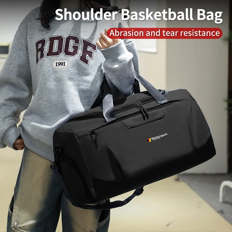 

Car Logo Fitness Organiser Bag Travel Tote Crossbody Storage Bag For BMW Motorsport X1 X3 X5 E39 E46 E90 F20 E60 F30 E36 F10 E87