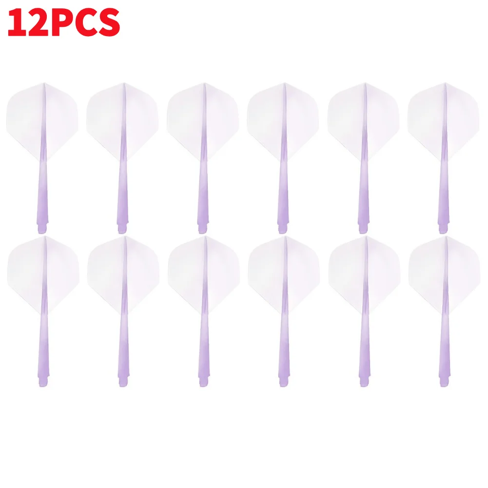3–15 Stück integrierte Dart-Flights und -Schäfte, Anti-Fall-Professionelle Darts, integrierte Dart-Schaft und Flights aus Kunststoff, Dart-Zubehör