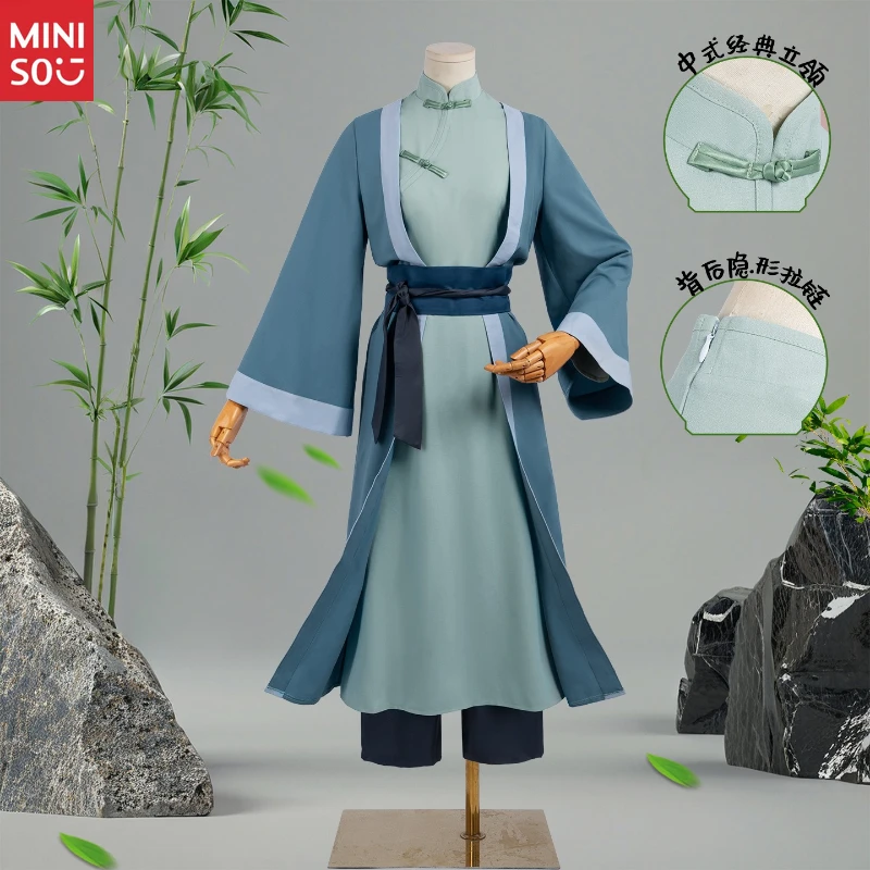 

Miniso Luo Xiaohei 2 Cosplay Costume, Anime Wuxian Outfit, 2D Hanfu Role Set