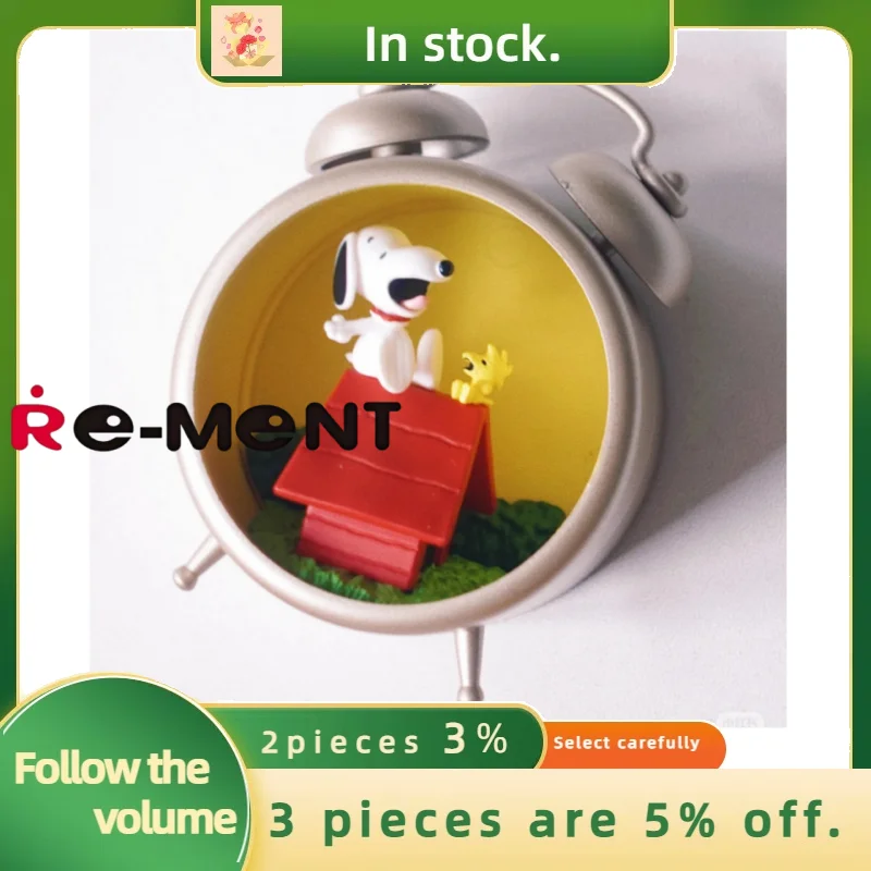 Véritable Re-Ment Snoopy Antique Diorama Collection bonbons jouets Spot Miniatures modèles à la mode jouet ornements boîte aveugle cadeaux personnalisés