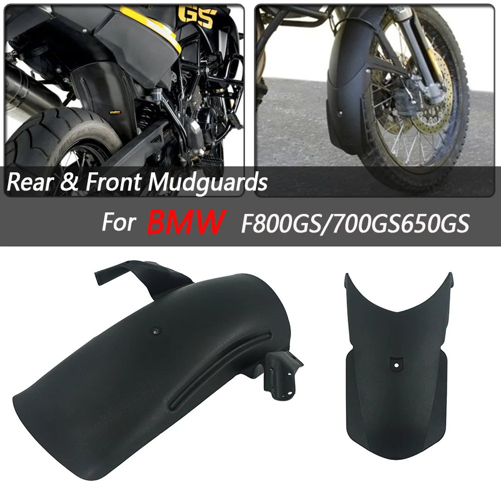 For BMW F800GS Adventure F700GS F650GS 2013-2017 Motorcycle Front Rear Fender Mudguard Splash Guards Tire Wheel Hugger Cover