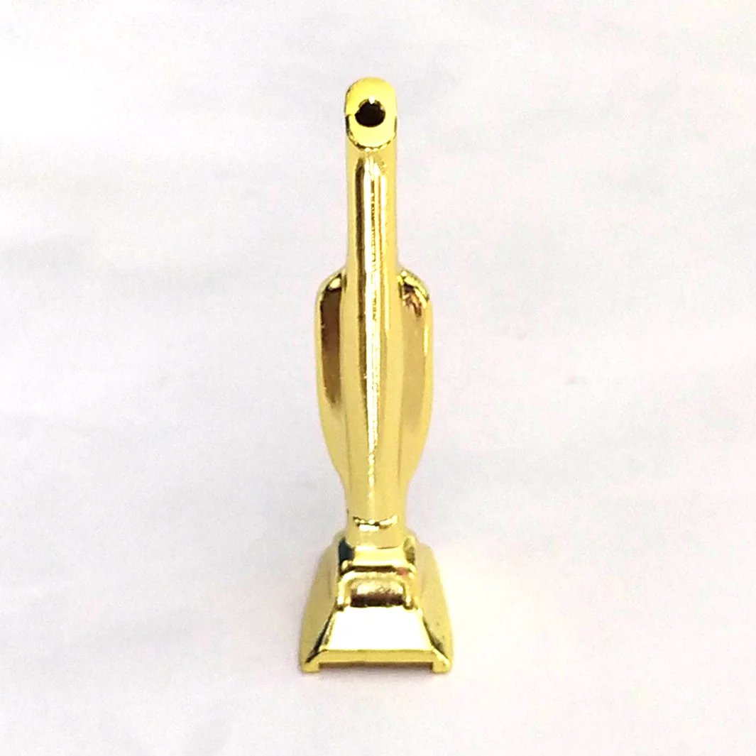 Metal Trophy Shape Pipe Zinc Alloy Portable Washable Smoking Pipe