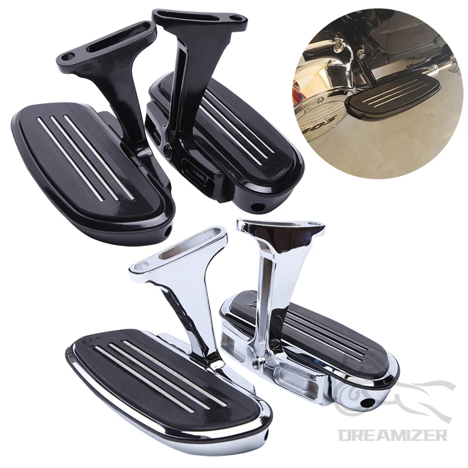 Motorcycle Foot Pegs Footrest Passenger Floorboard Footboard Mount For Touring Road King Street Glide 1993-2020 2021