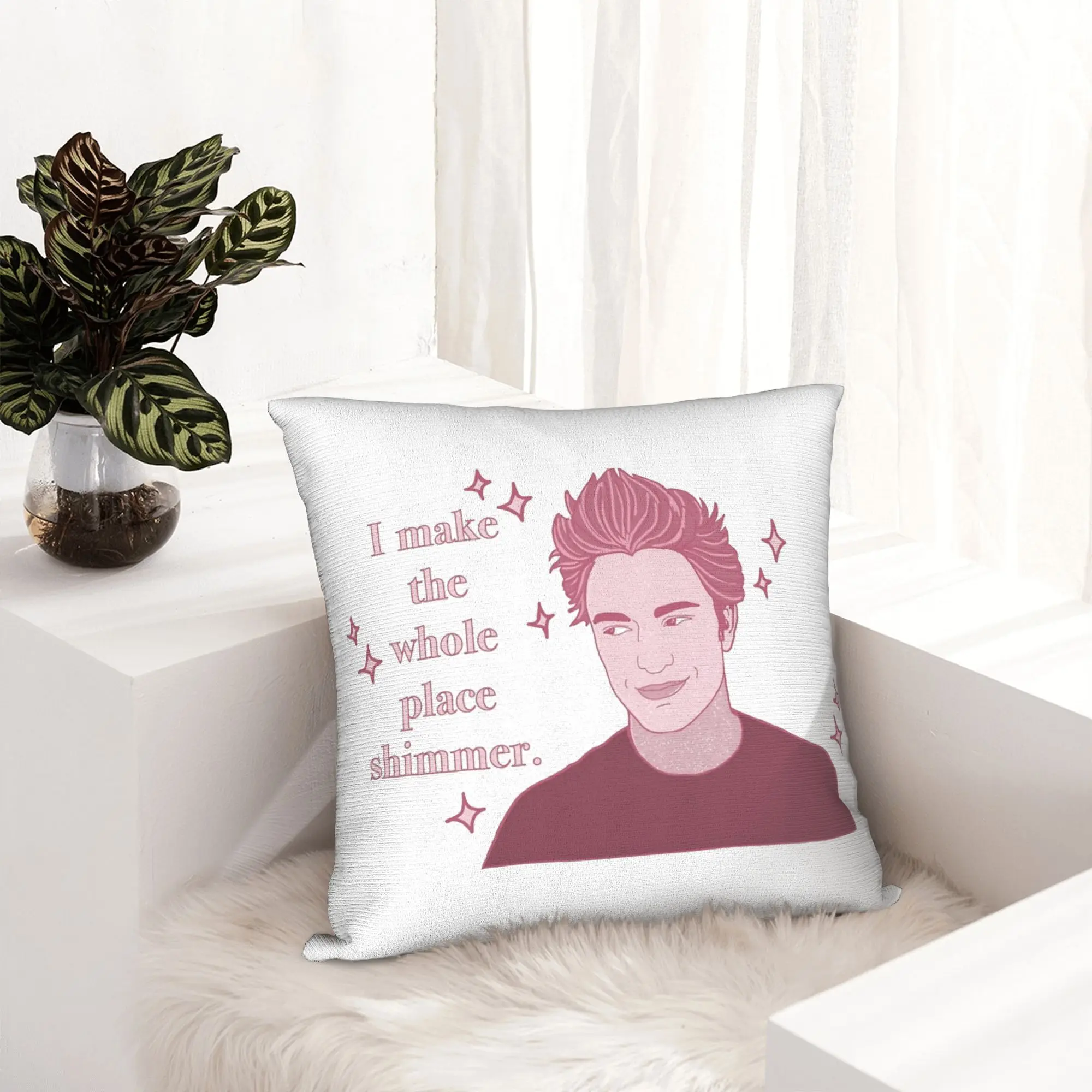 Twilight Edward Pillowcase Double-sided Printing Cushion Cover Decorative  Pillow Case Cover Seat Square
