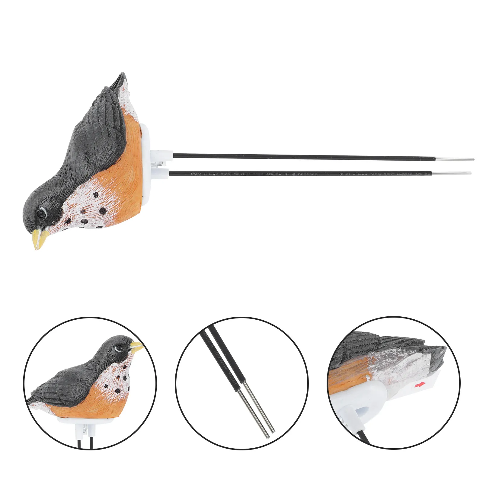 Cartoon Soil Moisture Meter Bird Watering Alarm Creative Soil Humidity Tester Plant Water Reminder Moisture