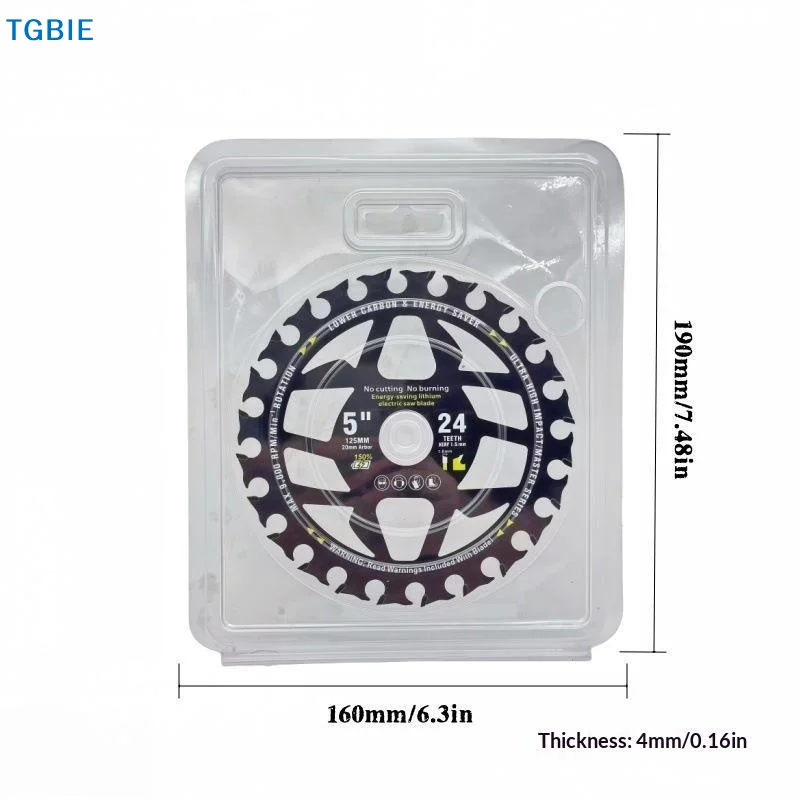 [TL]110/125/140mm Impact Resistance Lithium Electric Saw Blades For Solid Wood Multi Layer Board Fast Cutting
