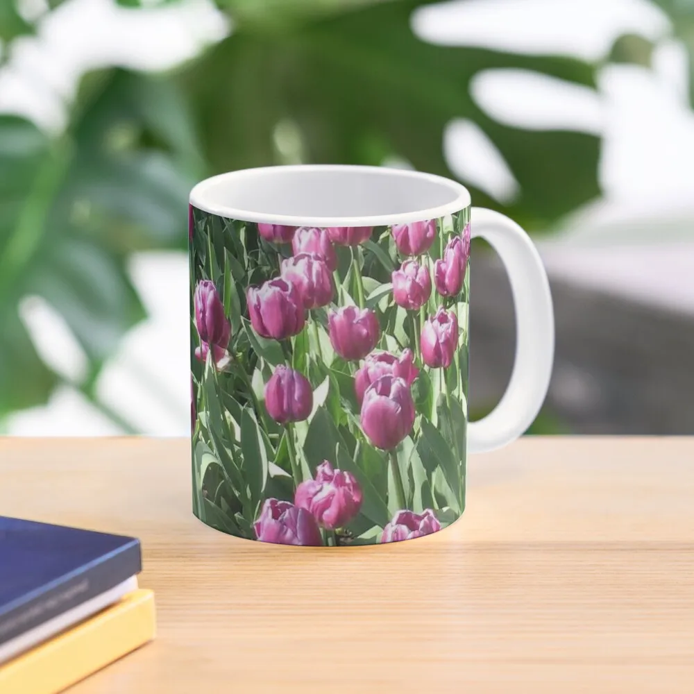 

Keukenhof Gardens - Purple TulipsCoffee Mug Coffee Cups Cups For Coffee And Tea