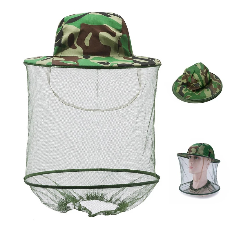 Beekeeping Hat with Fine Mesh - Anti-Sting Insect Proof Veil, Breathable Beekeeper Mask for Honey Harvesting & Outd