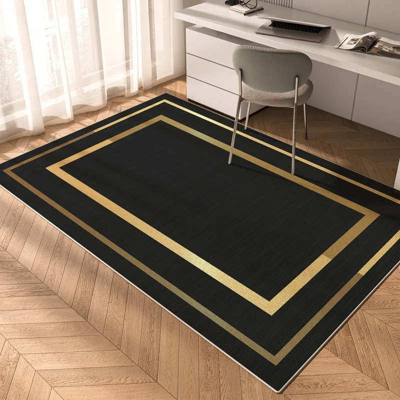 

Modern Simple Office Swivel Chair Floor Mat Study Bedroom Computer Wheelchair Rug Soundproof Wear-resistant Non-slip Foot Mats