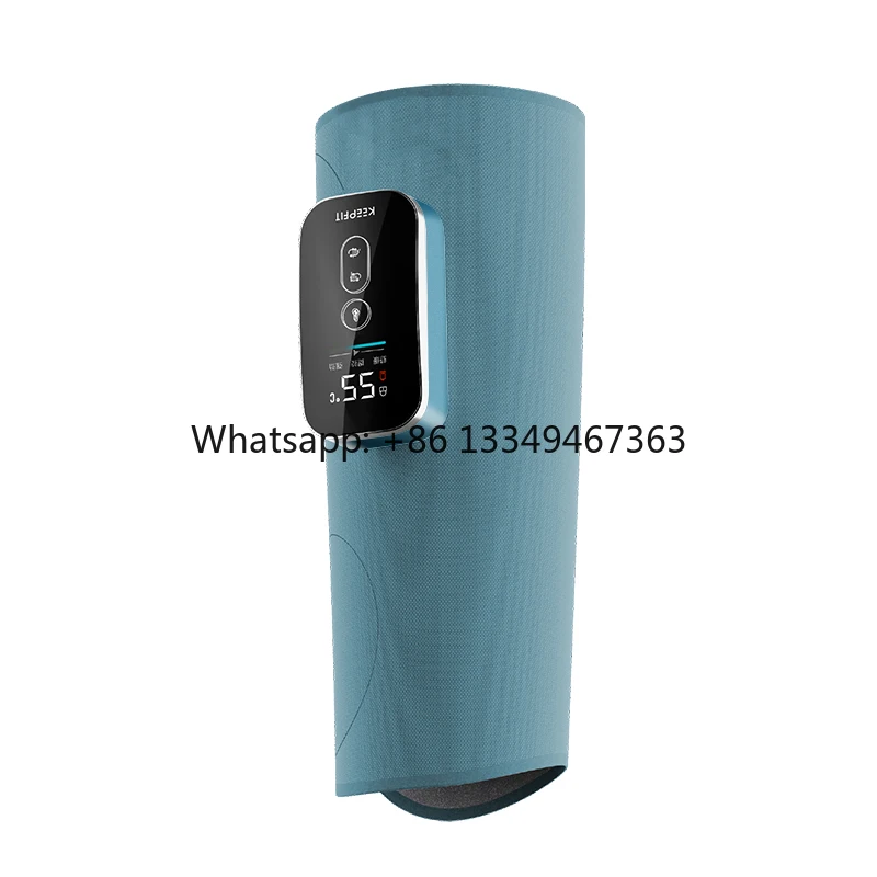 Portable Air Compression Leg Massager for Athletes Workout Muscle Soreness & Pain Relief Targeted for Leg Comfort