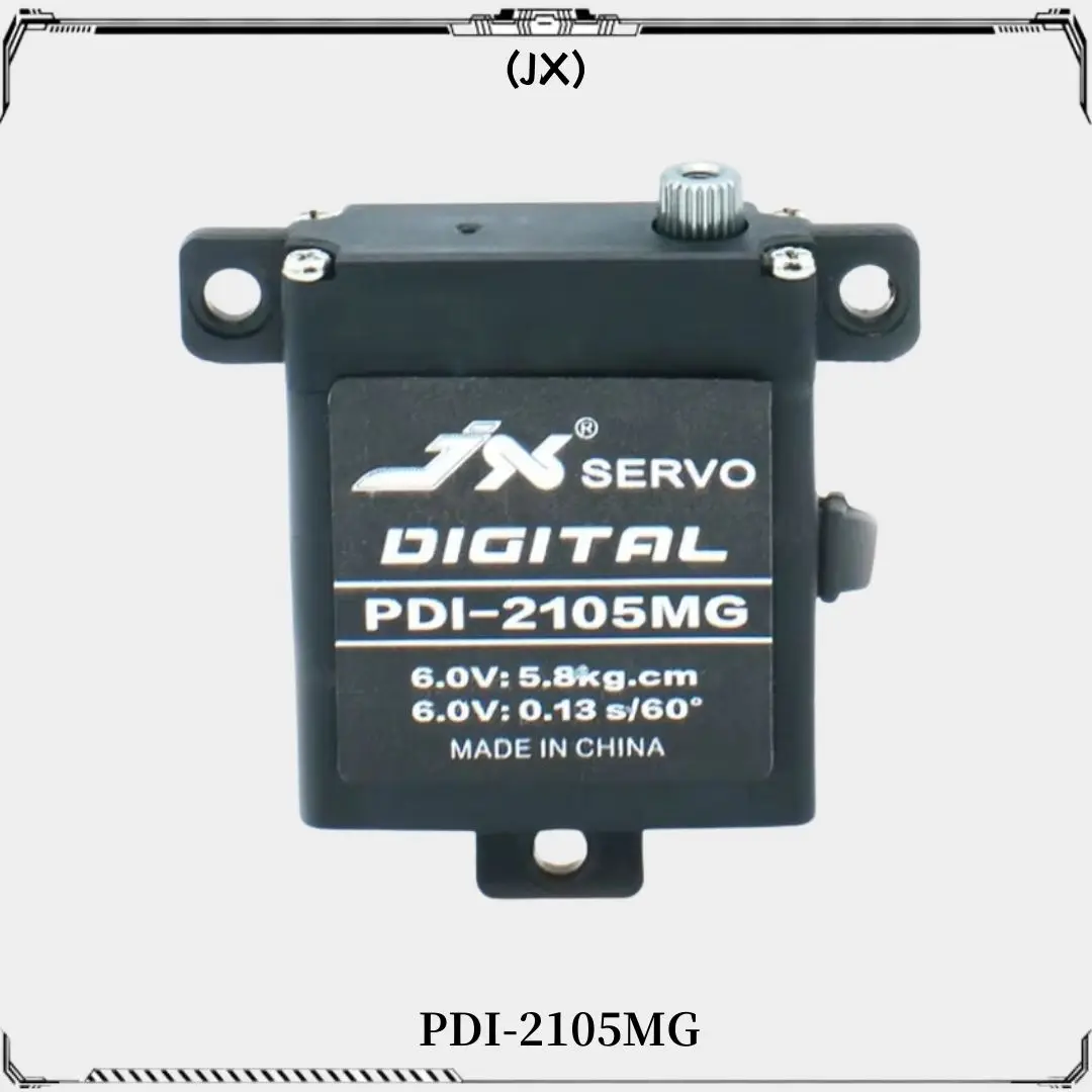 JX Servo PDI-2105MG 21g Servo 5.8kg High-Torque Metal Gear Helicopter Digital Servo For RC FPV Drone and RC Car