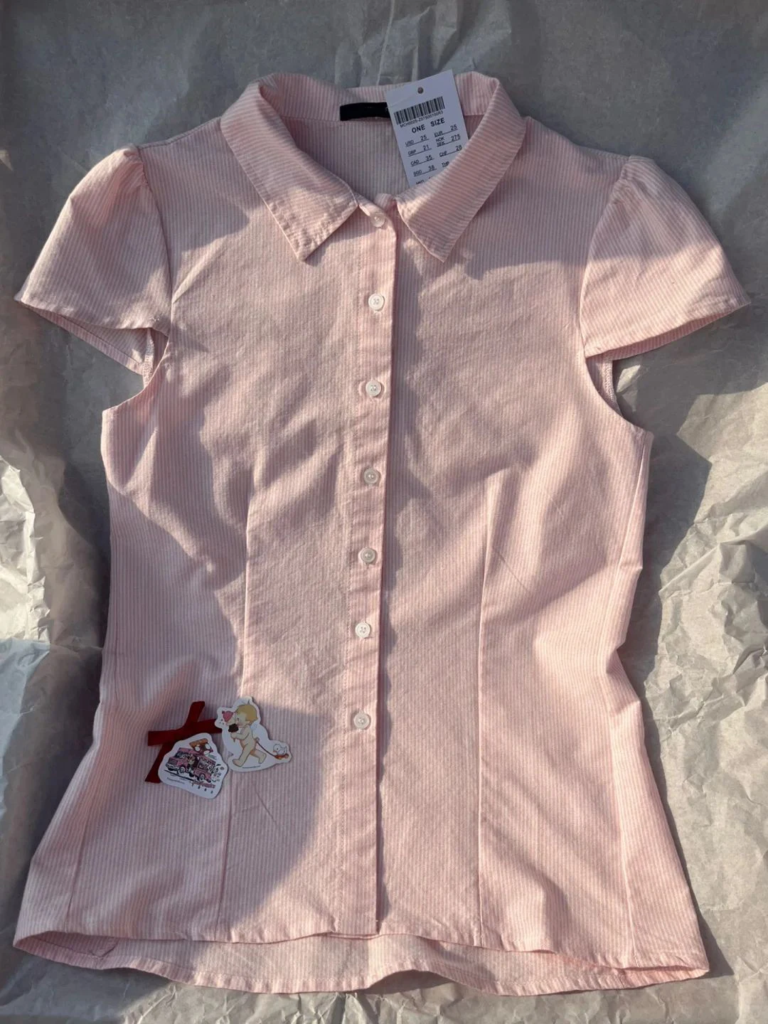 Pink striped