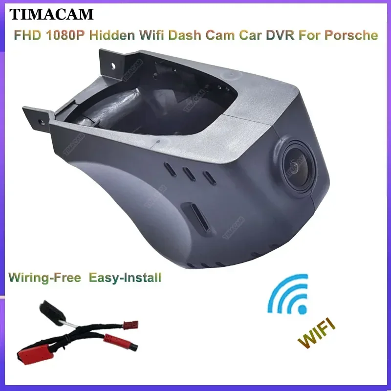

TIMACAM For Porsche Panamera 970 Cayenne 958 for Porsche 718 982 982c Macan 95B for Porsche 911 991 FHD Dash Cam Camera Car DVR