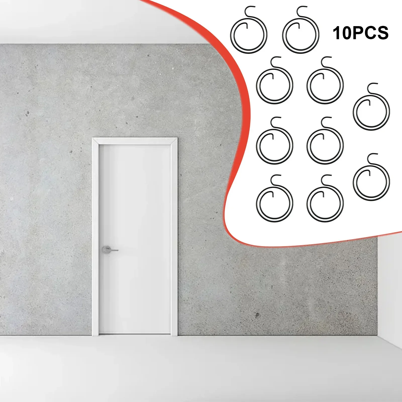 10pcs Door Knob Handle Replacements Spring Homes Doors Lever Latch Internal Coils Repair Return Torsion Springs Hardware Fitting