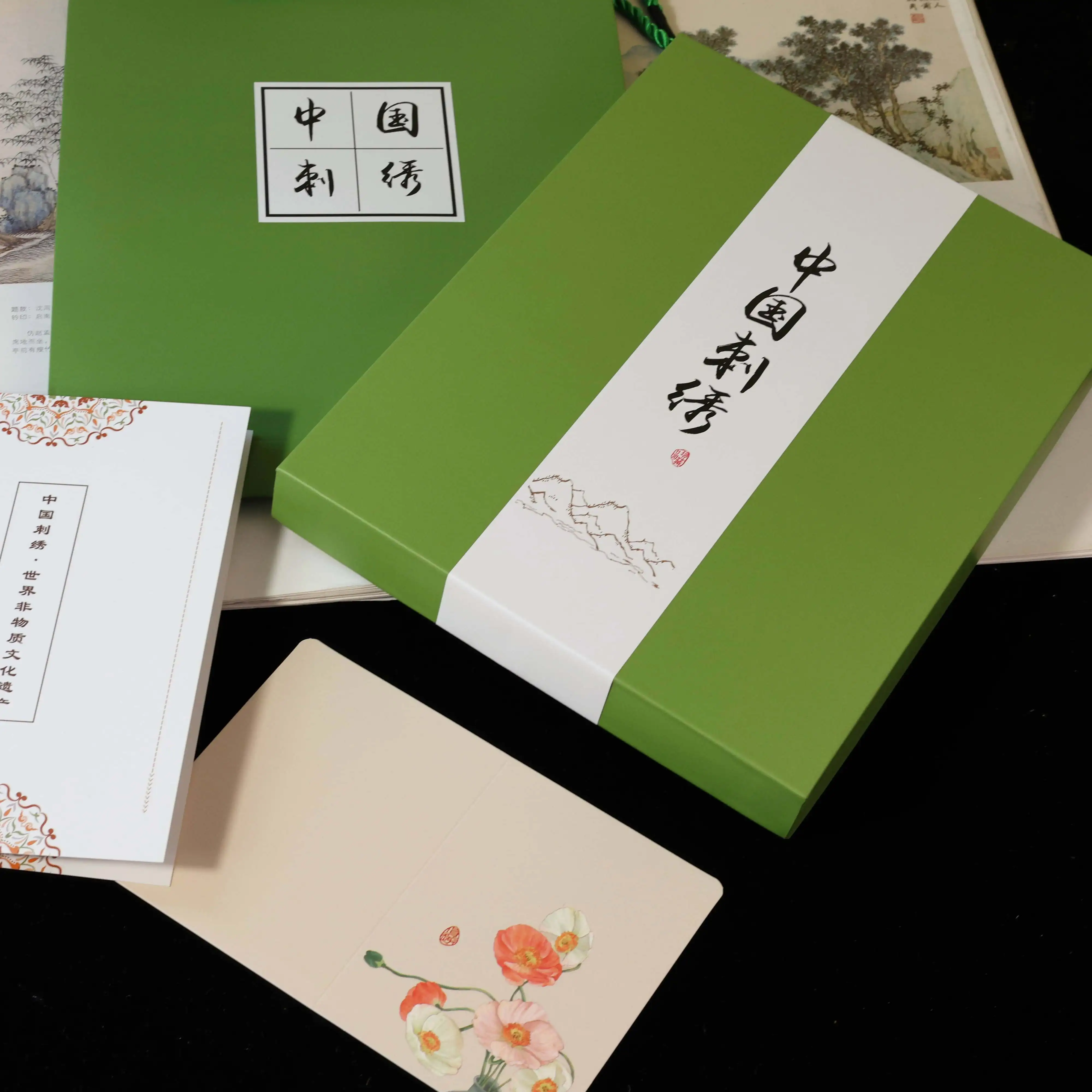Suzhou Embroidery Handmade Embroidery Suzhou Embroidery Bookmark Chinese Characteristic Souvenir Silk Fabric Gifts Abroad