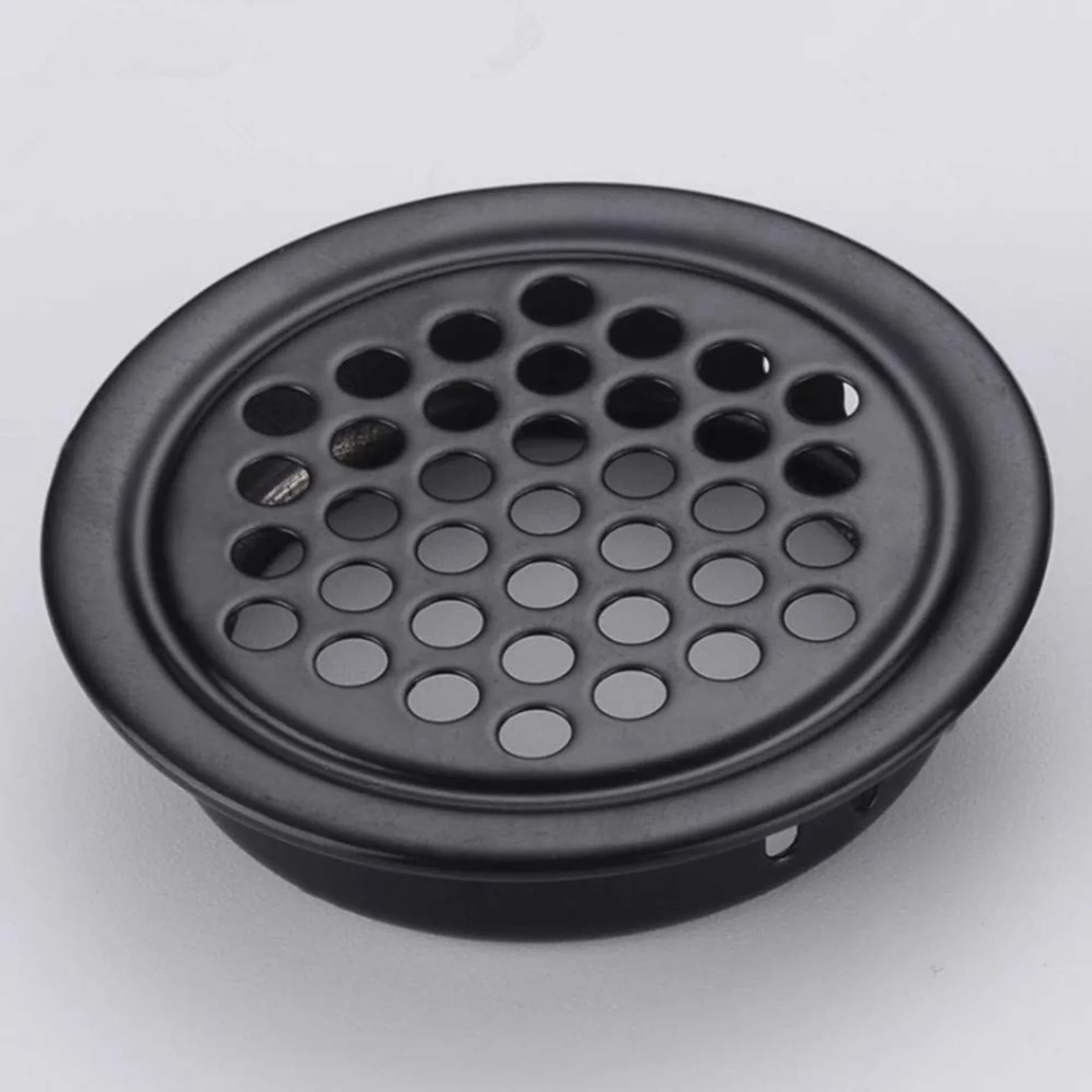 

Вентиляционная решетка ABVJ круглая, 35 мм, 150 штук, черная, для ванной, шкафа, гардероба, обувницы