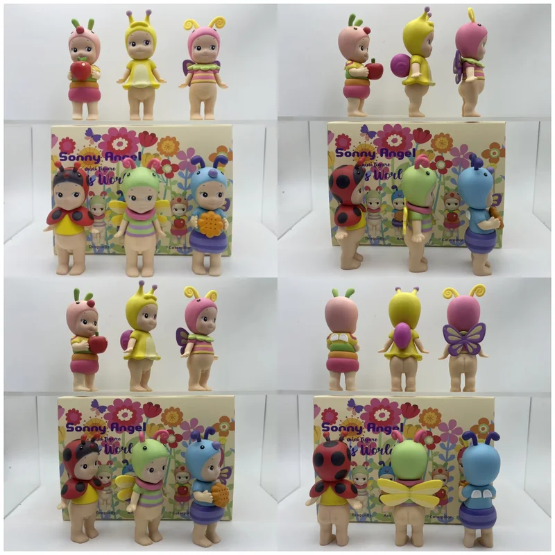 

In Stock Sonny Angel Mini Figure New Bug'S World Series Blind Box Little Bee Toy Angel Collection Doll Decoration Daily Gift Toy