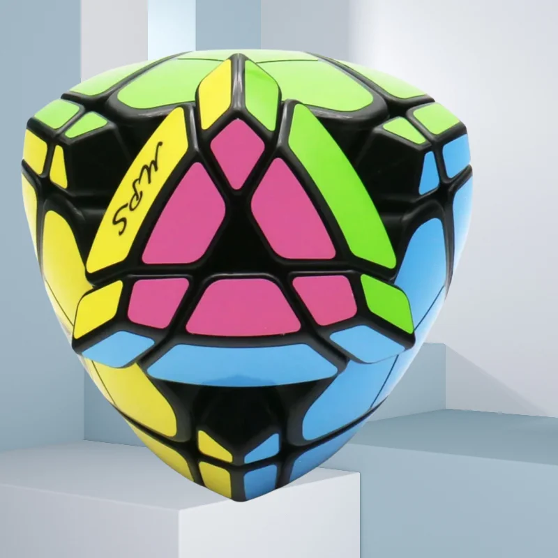 Gratis Hanoiminx Cube Vreemde vorm Speed Cube Puzzel Speelgoed Kinderen Gift Cubo Magico Puzzel