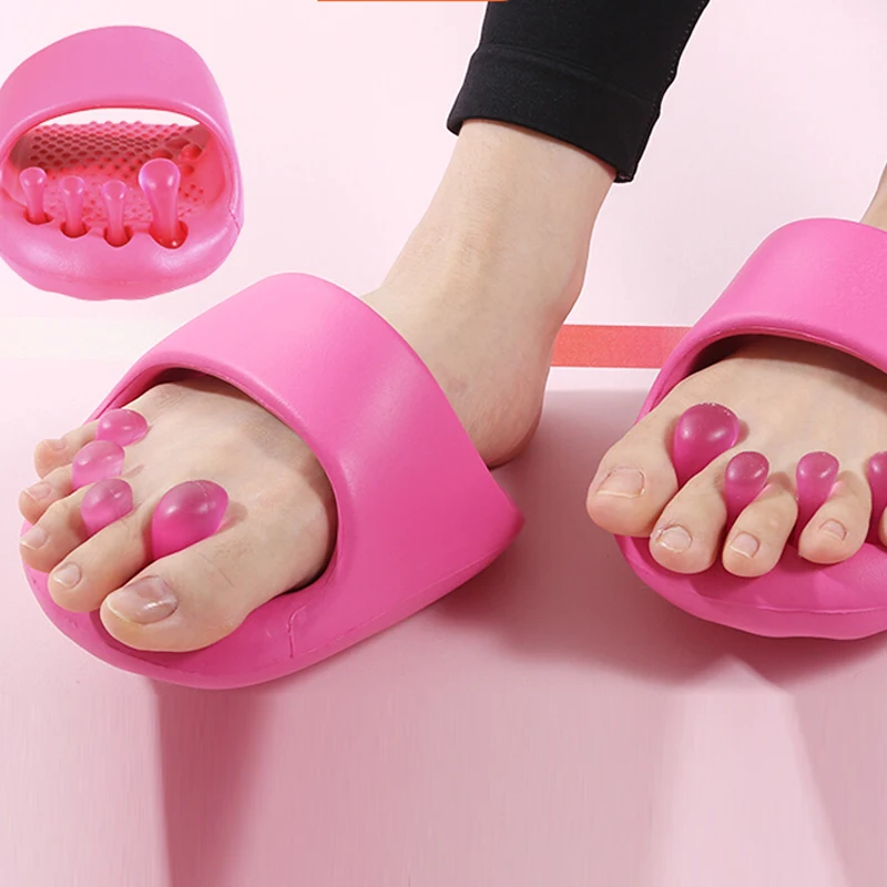 Foot Arch Trainer Leg Slimming Tool Thumb Eversion Toe Sole Correction Beautiful Leg Muscle Exercise Shoes