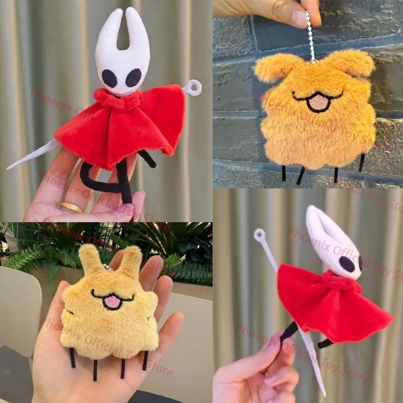 2025 الفارس المجوف: Silksong الدبور أفخم المفاتيح الكرتون لعبة شخصية الأجهزة الطرفية محشوة دمية حقيبة قلادة ديكور لعبة هدية