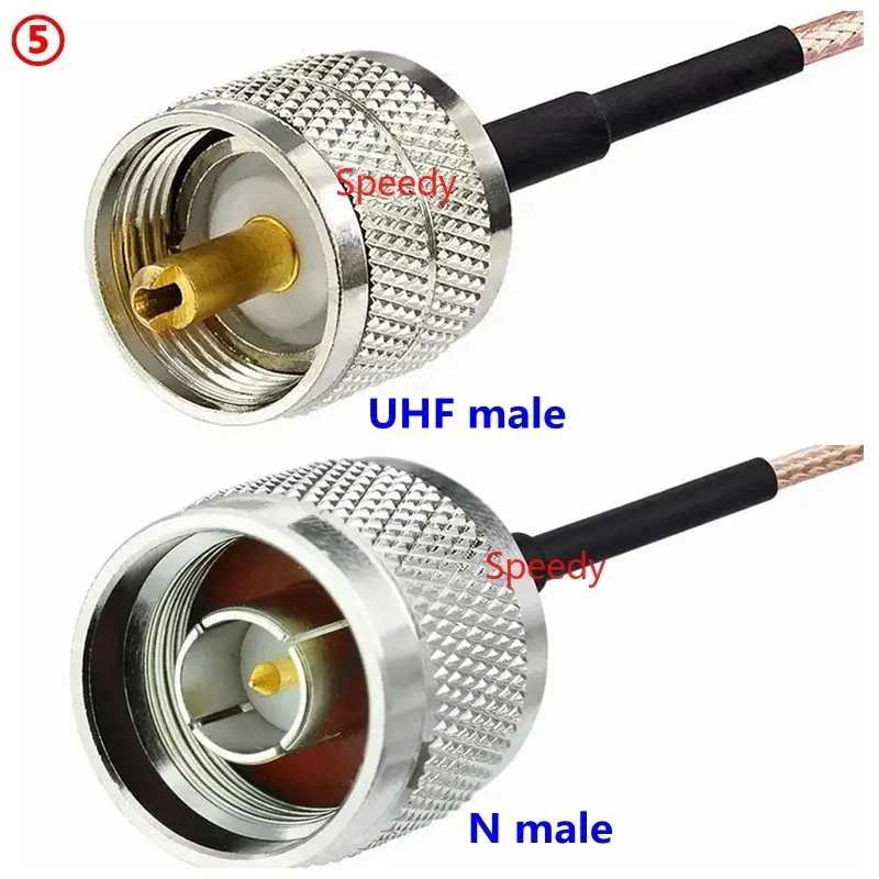 RG316 Cable UHF PL259 SO239 To N Type BNC TNC Male Female Connector N TNC BNC TO UHF Extension RG316 Low Loss Fast Delivery RF