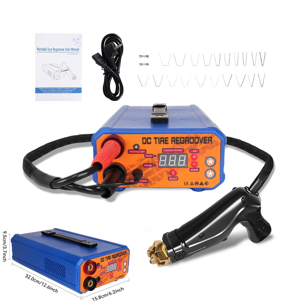Podofo 1KW Banden Groef Tool 1000W Rubberen Banden Regroover Machine Rubber Graveermachine Elektrische Rubber Snijden Power Machine - afbeelding 1