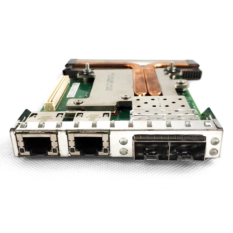 0C63DV Optical Fiber 10 Gigabit Optical Port Network Card C63DV For DELL R620 R720 R630 R730 R640 R740 Server Ethernet Card