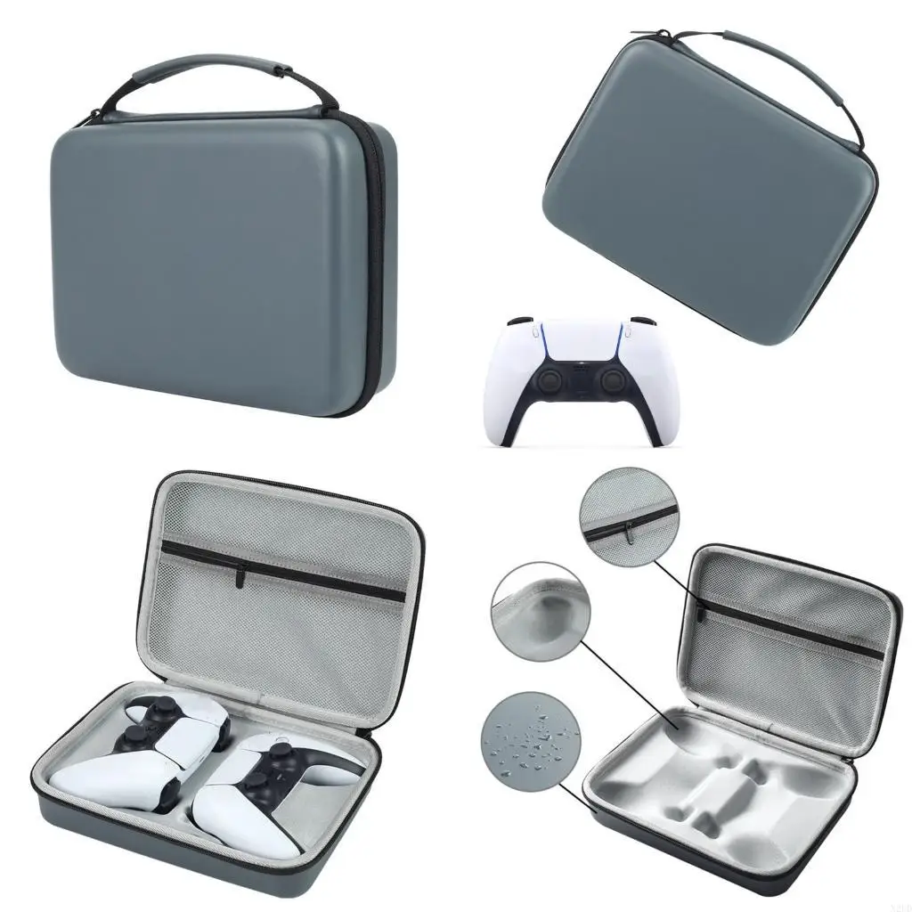 

Protective Holder For Console Devices Shockproof Materials Internal Meshes Pockets Easy Carry Handle Sturdy Designs N2UD