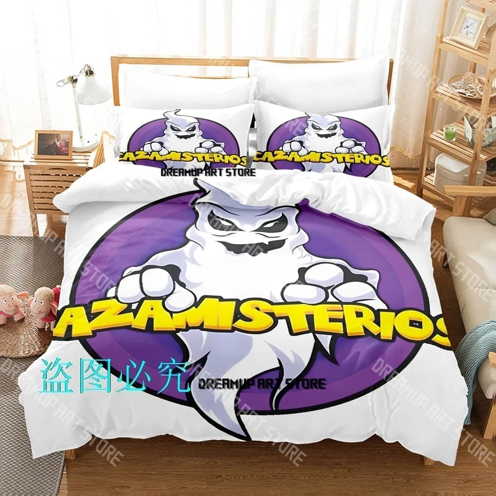 Fashion CLUB MISTERIO Popular Spanish Podcast Edition Bedding Set Single Twin Full Queen King Size Bed Set Kids Bedroom Set