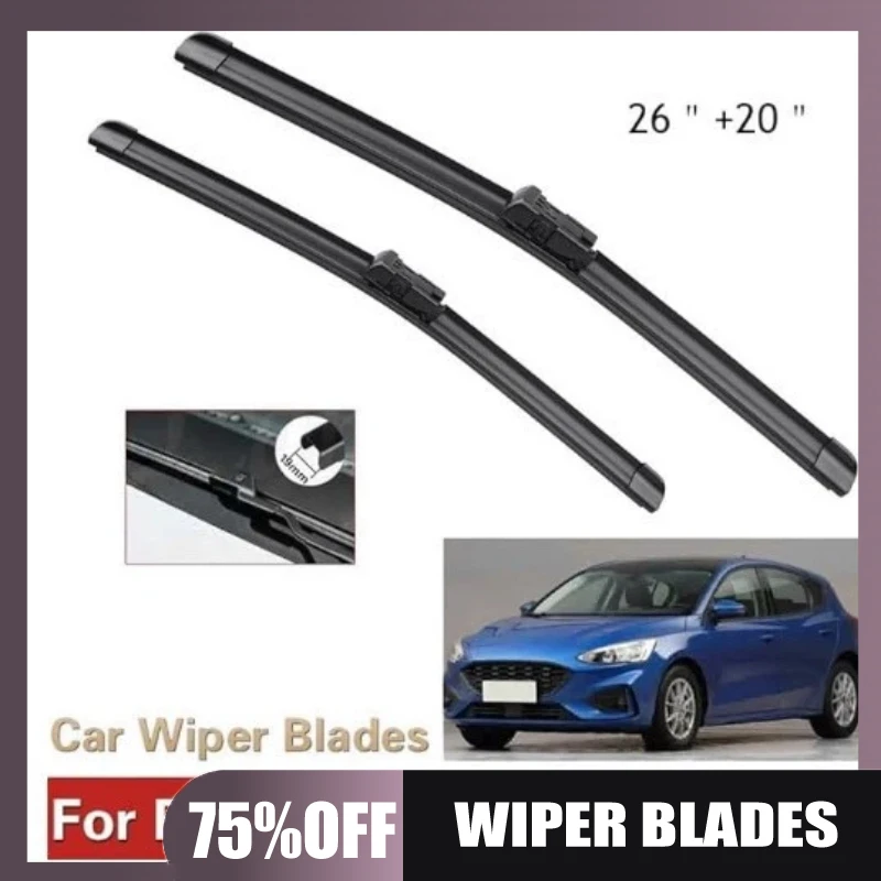 

Suitable for Ford Focus 4 2018-2023 MK4 26+20 Inline Wiper Wipers