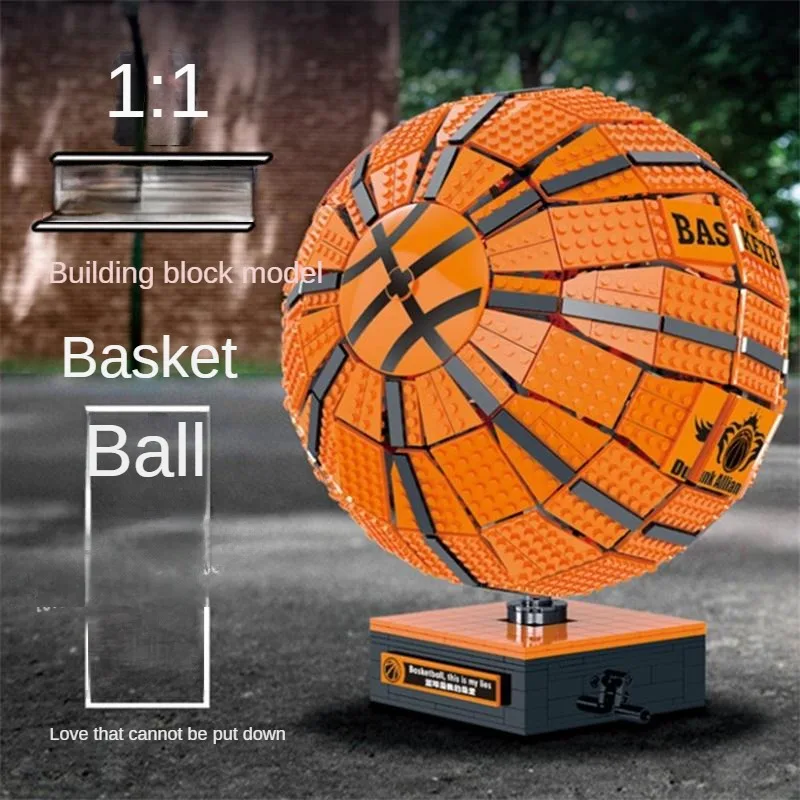 

2221PCS Building Blocks 1v1 Basketball Model Fun Ideas Building Bricks Juguetes Kids Man Toys for Children Gifts Adult Present