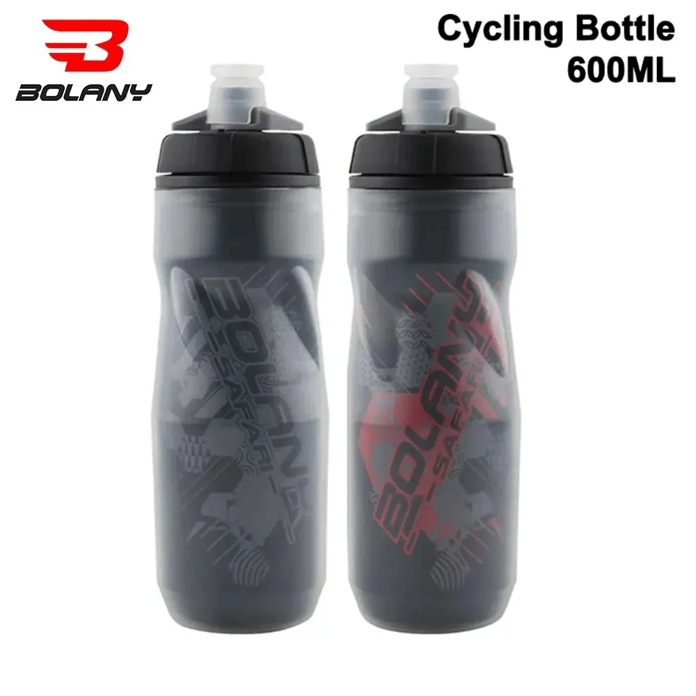 Bolany Bicycle Water Bottle 600ml Light Mountain Bottle PP5 Heat - And Ice-protected Outdoor Sports Cup Cycling Equipment