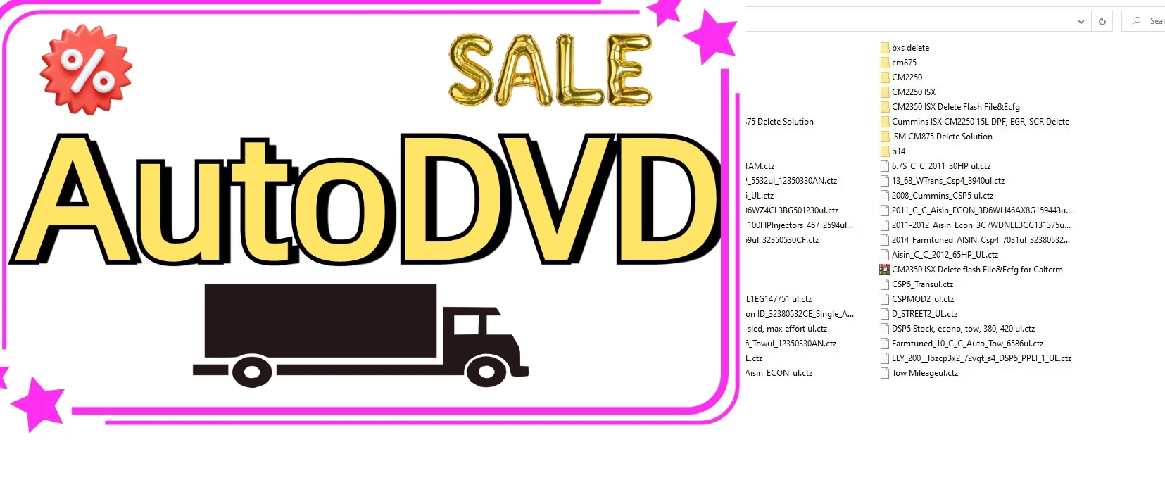 

AutoDVD Metafiles 140 ГБ ECFG, E2M, Удаление и экранная пленка Упаковка 2023 ForCummins