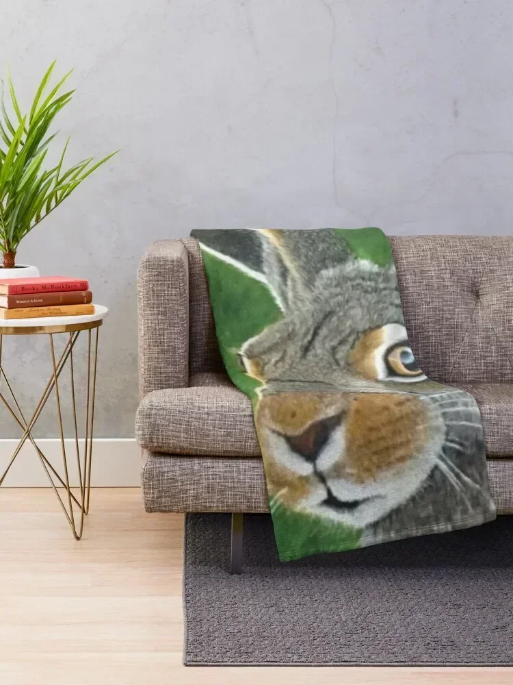 Jack Rabbit Throw Blanket Bed linens christmas gifts Blankets