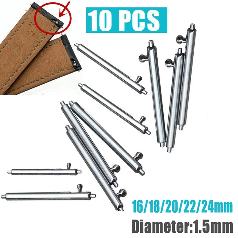 4/10PCS Watch Pins Quick Release Pepair Tools Kits for xiaomi/Samsung/Amazfit/huawei watch Strap opener 16MM 18MM 20MM 22MM 24MM