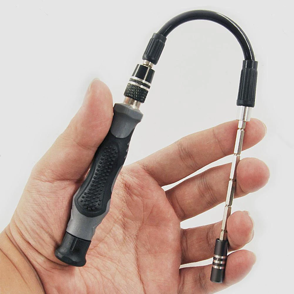 

Multi-purpose Screwdrivers Set with Magnetic Screw Driver Bits Phone Tablet Watch Repair Maintenance Tools Kit