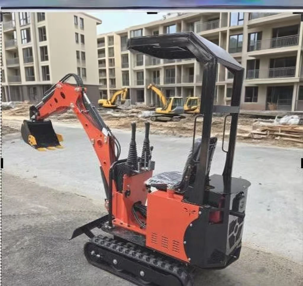 뛰어난 굴착 능력의 0.8톤 EPA 엔진 무테일 미니 굴삭기: 도시 및 조경 맞춤화에 이상적