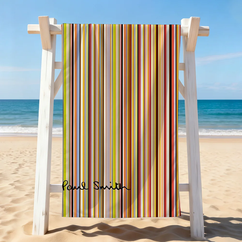 Fashion print P-Paul S-Smith Towel Drying Bath Towel Applicable To Light Swimming Camping Yoga Beach Out