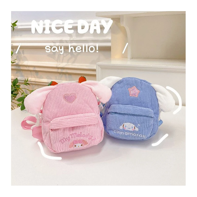 Sanliou Bag Kuromi My Melody Crossbody Bag Cute Cinnamon Women\'s Bag Kawaii Cinnamorroll Crossbody Bag Anime Children\'s