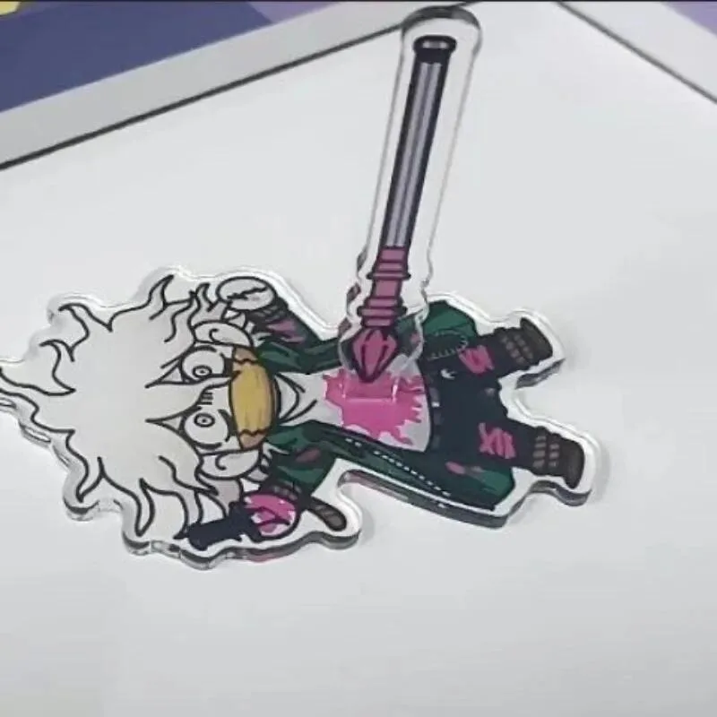 Danganronpa Anime Figuren Acryl Ständer Nagito Komaeda Modell Ornament Zubehör Dekorative Fans Sammeln Geschenke Spielzeug – Detail 4