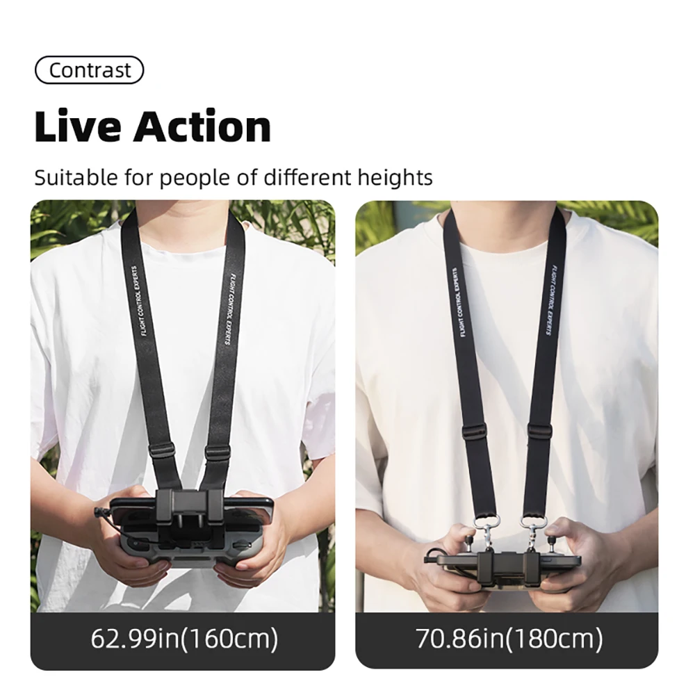 Lanyard for DJI NEO/Mini 4k/4 Pro/Mini 3/Air 3 Drone RC/RC 2/RC Pro/RC N1/N2/N3 Remote Controller  NeckStrap Safety Strap